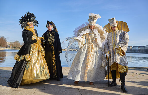 Venezianischer Maskenzauber in Hamburg