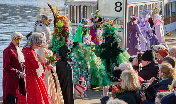 Venezianischer Maskenzauber in Hamburg