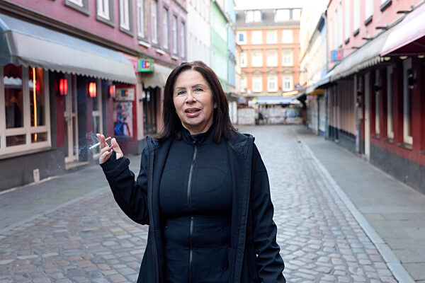 Dienstälteste Reeperbahn-Domina Manuela Freitag