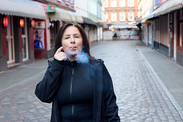 Dienstälteste Reeperbahn-Domina Manuela Freitag