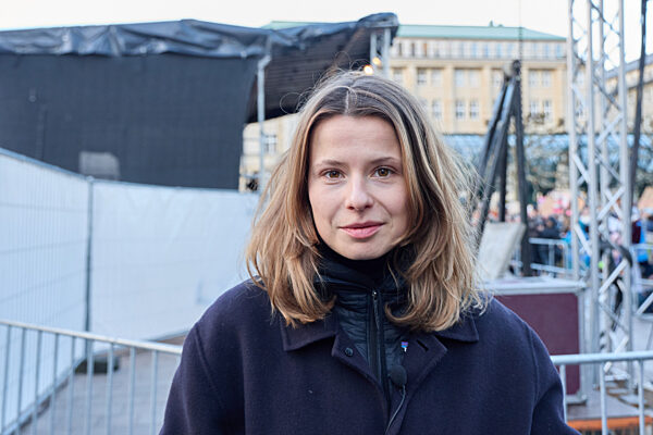 Demonstration gegen sexualisierte Gewalt gegen Frauen