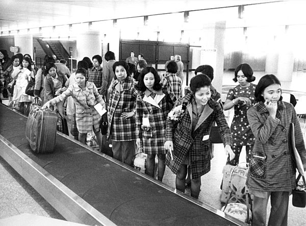 Gastarbeiter 1972 - Phlippinische Krankenschwestern