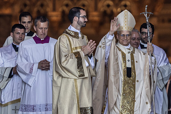 Papst Leo XIV. besucht Papst-Basilika San Giovanni in Laterano