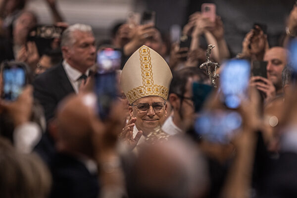 Papst Leo XIV. besucht Papst-Basilika San Giovanni in Laterano