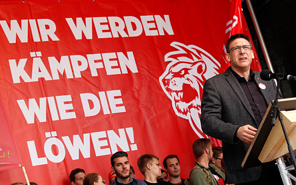 Siemensmitarbeiter streiken