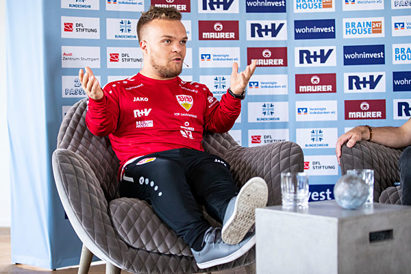 Pressekonferenz mit Niko Kappel vor den Paralympics