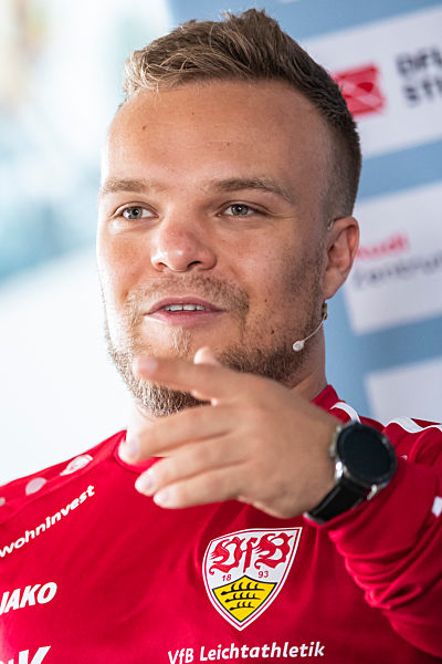 Pressekonferenz mit Niko Kappel vor den Spielen in Japan