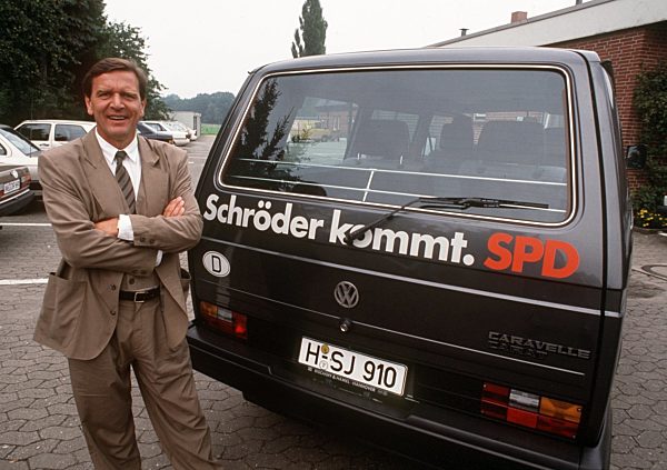 Gerhard Schroeder in 1989
