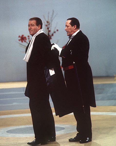 Kulenkampff und Jente in "Einer wird gewinnen"