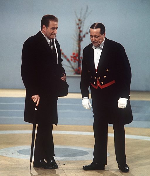 Kulenkampff und Jente in "Einer wird gewinnen"