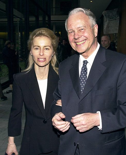 Ursula von der Leyen mit Vater Ernst Albrecht