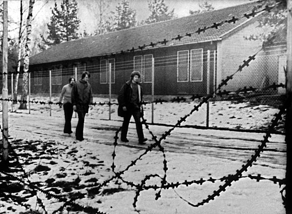 Zivildienstleistende 1970 im Streik