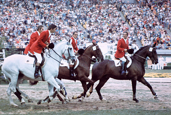 Olympia 1976 - Silber für deutsche Springreiter