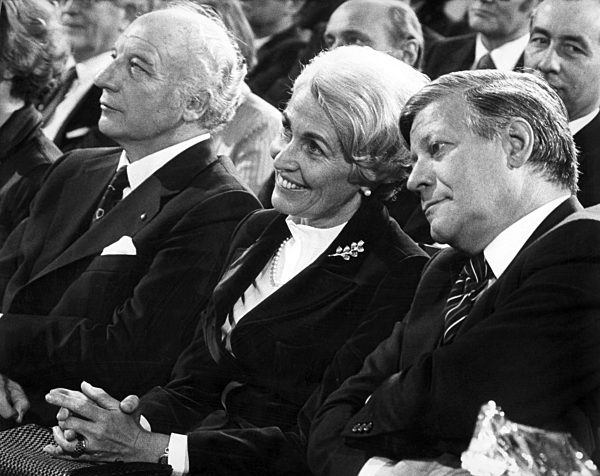 Hildegard Hamm-Brücher, Helmut Schmidt, Walter Scheel