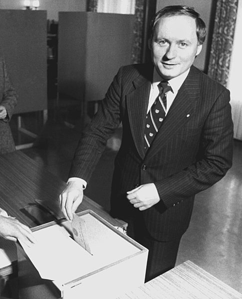 Landtagswahl im Saarland - Oskar Lafontaine