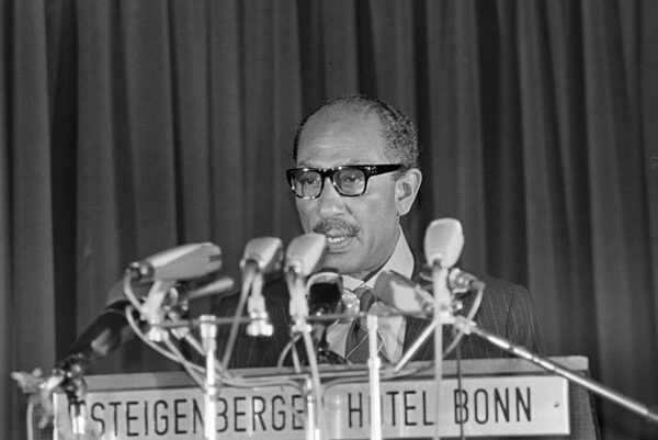 Anwar El-Sadat zu Besuch in Deutschland 1976