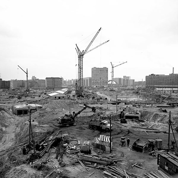 DDR - Umgestaltung Alexanderplatz Berlin