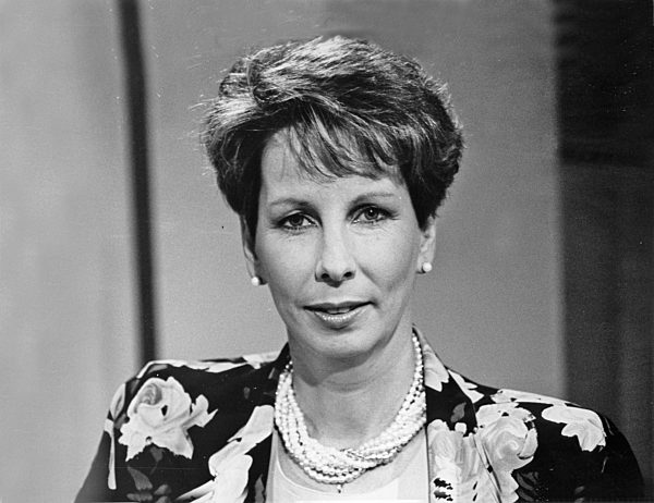 DDR - Volkskammer-Präsidentin Bergmann-Pohl