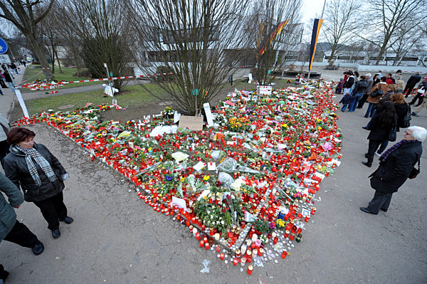 Amoklauf Winnenden - Trauer