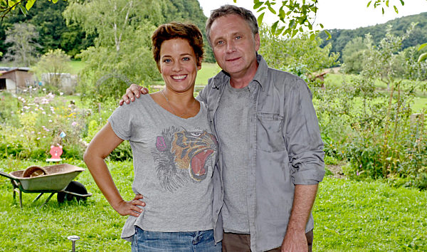 Dreharbeiten zu "Rindvieh à la carte"