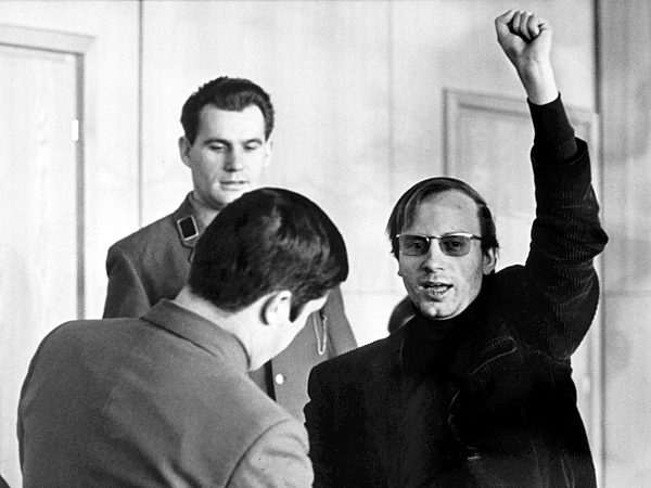 Hans-Jürgen Krahl vor Gericht