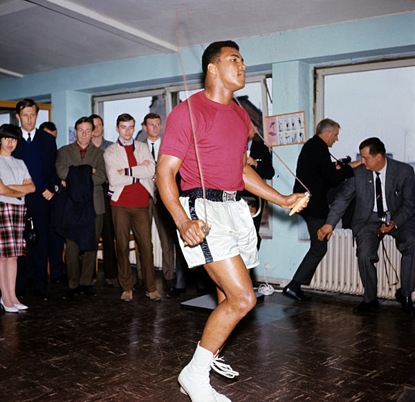 Boxing - Muhammad Ali in training