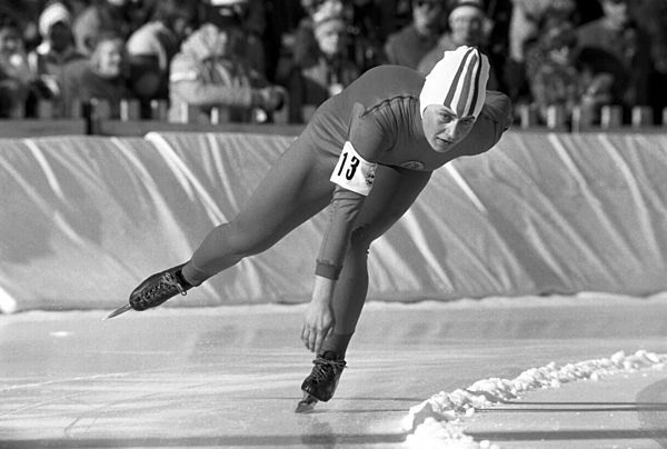Olympische Winterspiele 1976 in Innsbruck - Eisschnelllaufen - Karin Kessow