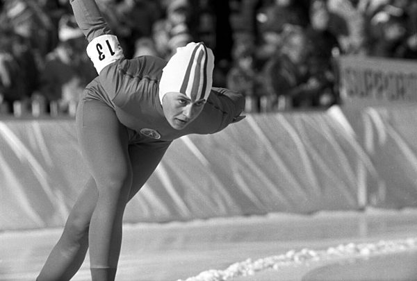 Olympische Winterspiele 1976 in Innsbruck - Eisschnelllaufen - Karin Kessow