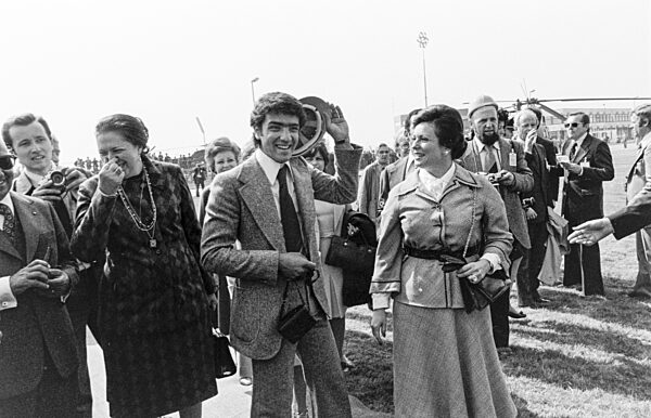 Präsident Anwar El-Sadat in Deutschland 1976