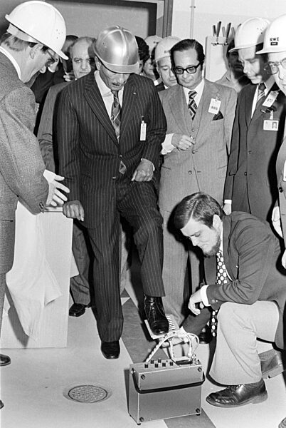 Präsident Anwar El-Sadat in Deutschland 1976