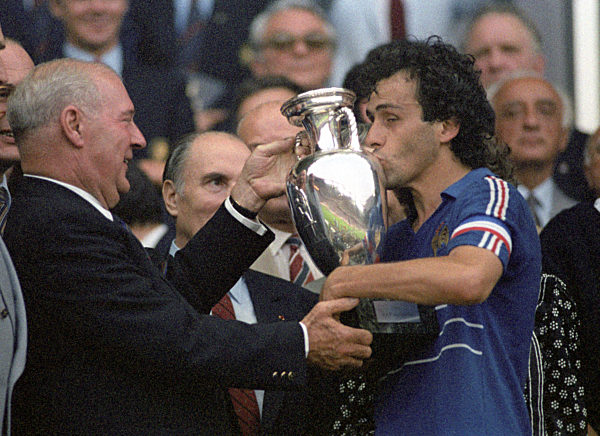 Soccer - EURO 1984 - France v Spain 2-0