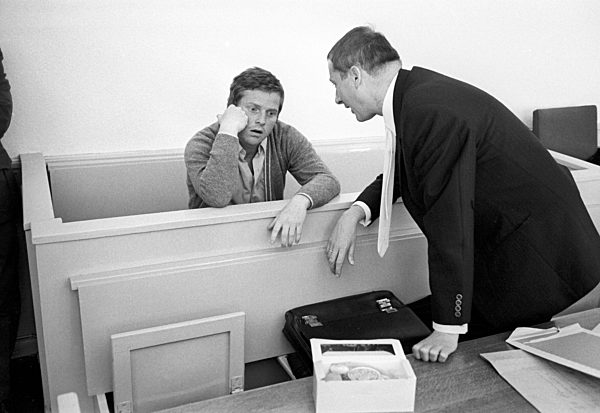 Daniel Cohn-Bendit vor Gericht 1968