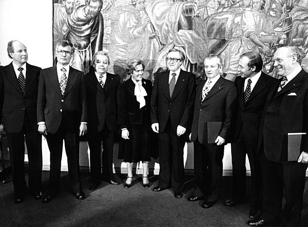 Landesregierung Rheinland-Pfalz 1976 - 1. Kabinett Vogel