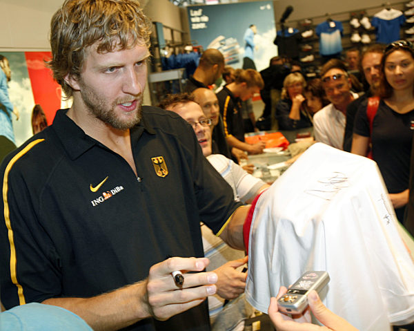 Deutsche Basketball Nationalmannschaft - Dirk Nowitzki