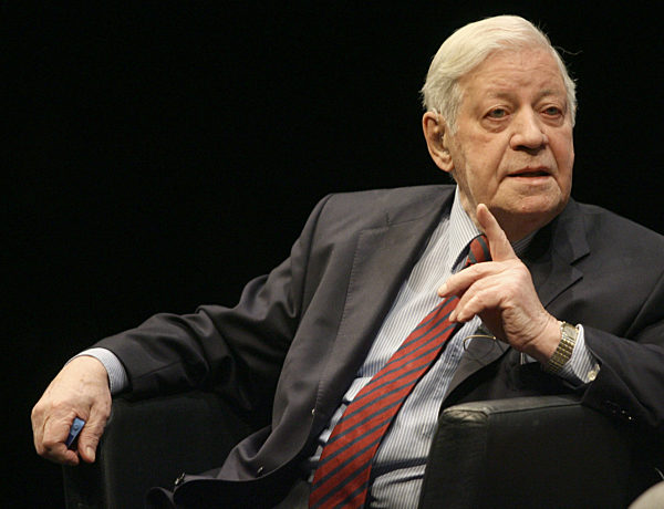 Election campaign event - Helmut Schmidt