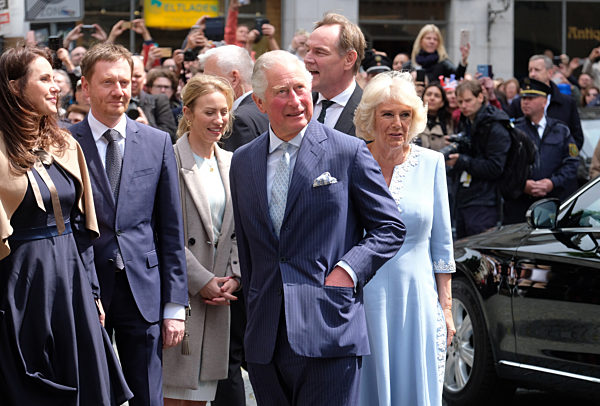 Britisches Thronfolgerpaar in Leipzig