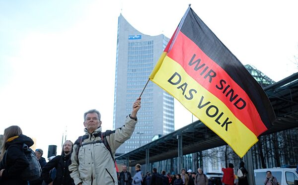 Querdenker-Demonstration Leipzig