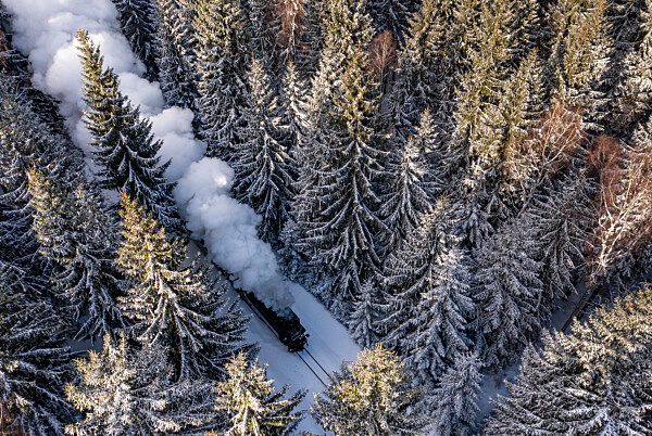 Winter ist zurück im Erzgebirge