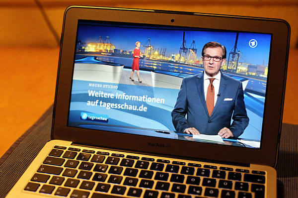 «Tagesschau» sendet aus neuem Fernseh-Studio