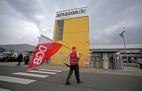 Wieder Streiks bei Amazon