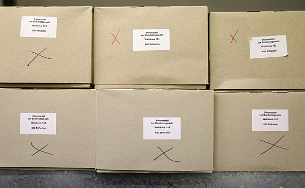 Vorbereitungen für die Bundestagswahl