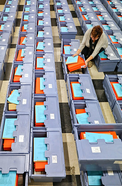 Vorbereitungen für die Bundestagswahl