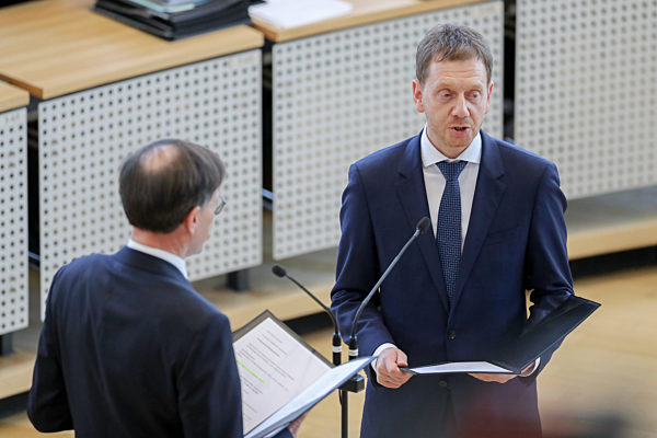 Wahl Ministerpräsident in Sachsen