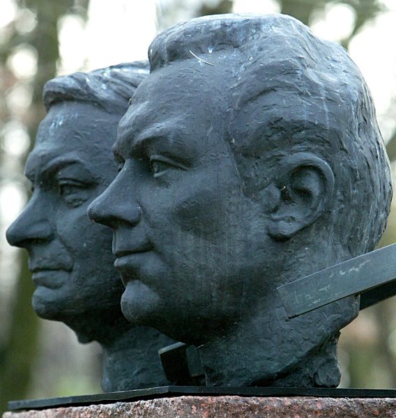 Potsdam: Siegmund Jähn und Waleri Bykowski