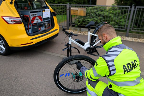 Pannenhilfe für Radfahrer