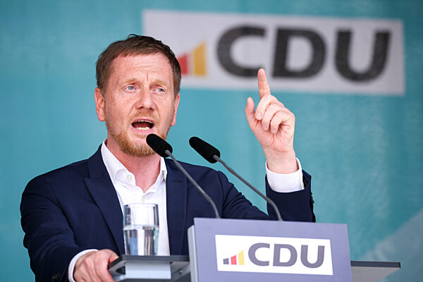 CDU-Wahlkampf mit Merz und von der Leyen