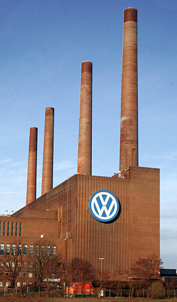 Volkswagen-Kraftwerk in Wolfsburg