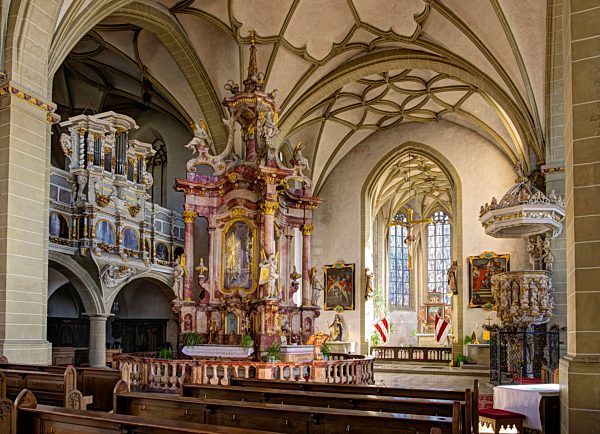Pilgrimage Church Maria im Sand, Dettelbach, Mainfranken, Lower Franconia, Franconia, Bavaria, Germany, Europe