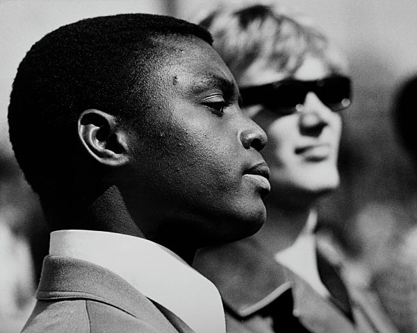 Afrikaner und Weißer, DDR, ca. 1970