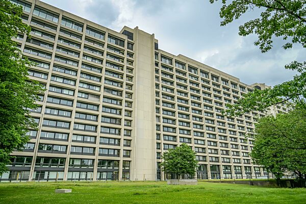 Deutsche Bundesbank, Miquelanlage, Frankfurt am Main, Hessen, Deutschland, Europa